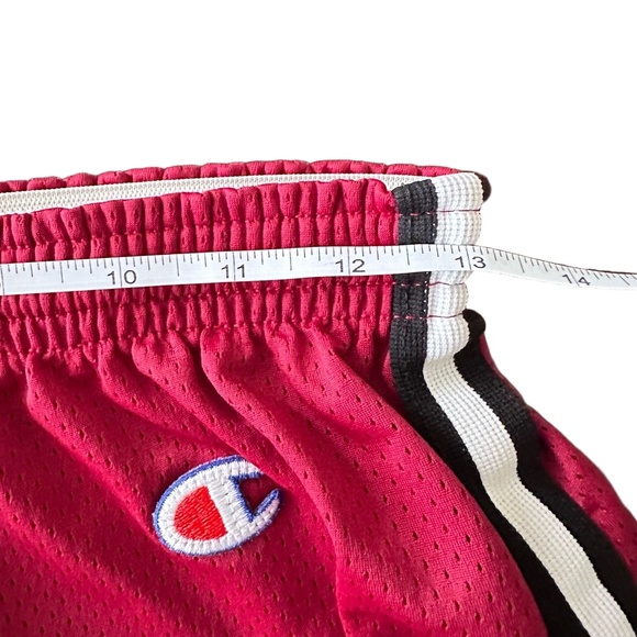 Champion Shorts Mens Size Med 32 34 Red Athletic Elastic Waistband Harvard Logo - Picture 6 of 10
